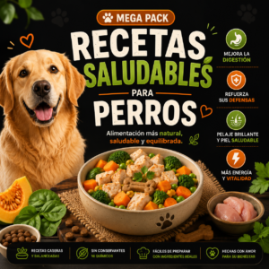 MegaPack +200 Recetas Saludables para Perros